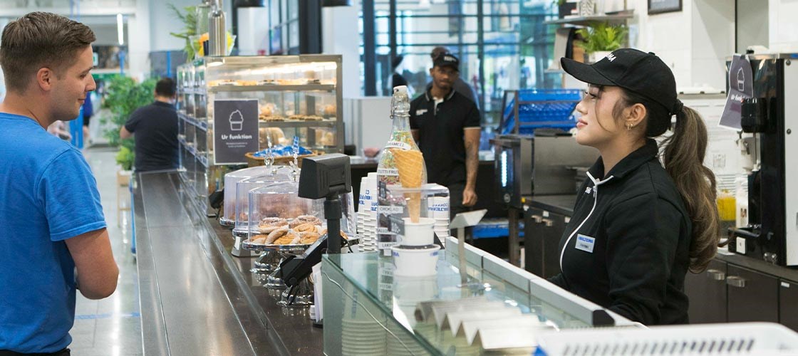 Ansatt Biltema Café