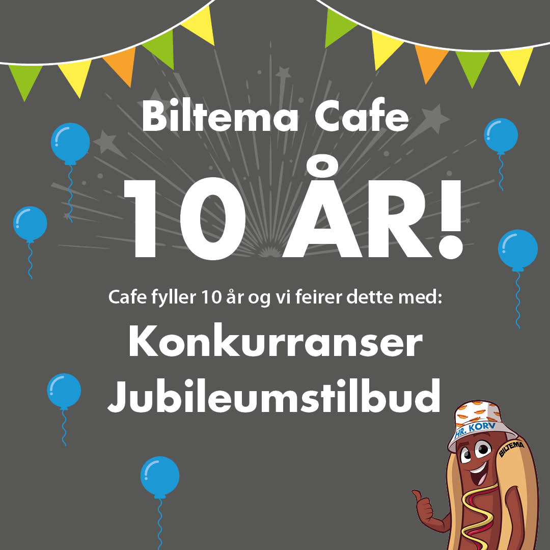 Biltema cafe 10 år!
