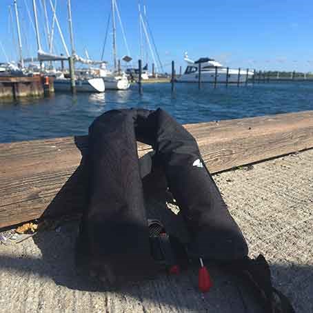 GUIDE: How to check your inflatable life jacket – step by step